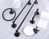 Toilet paper holder 332869A BLACK