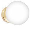 Ceiling Lamp Chandelier TOOLIGHT APP1156-1C Gold Metal Glass Balls E27 1-light points