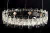 Pendant LED Lamp TOOLIGHT APP1041-CP Cristal + remote control Round 1-light point 44 W 39x39x10-102cm