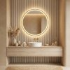Bathroom LED Mirror REA MMJ 80cm Gold
