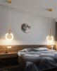LED PENDANT LAMP TOOLIGHT LHJ058-CP1 4 BRUSHED GOLD