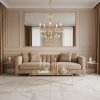 PENDANT CEILING LAMP TOOLIGHT EBT015-5CP GOLD