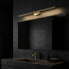 WALL LAMP REA APP1894-1W 80 CM BRUSH GOLD