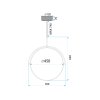 Ceiling lamp APP1427-C 50cm