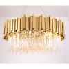 Chandelier Toolight APP601-C Crystal Gold 4-light points E14 38x38x13,5cm