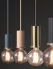 Pendant Lamp TOOLIGHT APP110 OSTI A Metal Pink E27 1-light point