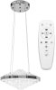 Pendant LED Lamp TOOLIGHT APP774-1CP Cristal + remote control 1-light point 38x38x19-90cm