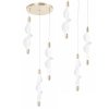 CEILING LAMP CHANDELIER TOOLIGHT LED G009-3CPR WHITE GOLD
