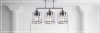 Pendant Lamp TOOLIGHT 392228 Glamour Chrome 3-light points E27