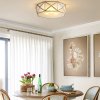 Ceiling Lamp Chandelier TOOLIGHT APP1238 Aluminium - Plastic White - Gold E27 3-light points