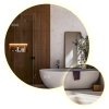 Mirror Rea R-9045 Led Transparent