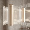 CEILING LAMP CHANDELIER REA G151-CP GOLD 60CM