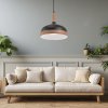 CEILING LAMP CHANDELIER TOOLIGHT APP1421-1CP BLACK