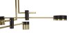 Pendant LED Lamp TOOLIGHT APP1001-4C Black Gold 4-light points 30W 68x68x31cm