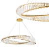 Pendant LED Lamp TOOLIGHT APP1201-CP Gold Crystal