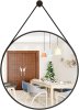 Mirror with Strap REA CFZL-MR060 60cm Black