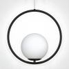 CEILING LAMP CHANDELIER TOOLIGHT G110-1W BLACK WHITE