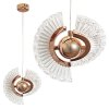 LED PENDANT LAMP TOOLIGHT LHJ108-2CP 2 GOLD, ROSE GOLD