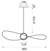 Pendant LED Lamp TOOLIGHT APP652-1CP 80cm
