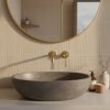 WALL MOUNTED BASIN FAUCET REA FOSTER BRUSH GOLD + BOX