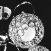 Chandelier Toolight APP636-5C Crystal Metal Leaf 5-light points E27 50x50x35cm