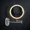 MIRROR REA GLOW CHROME LED