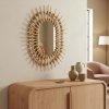 Boho Wall Mirror REA QDJ5749 57cm