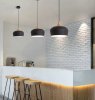 Pendant Lamp TOOLIGHT APP182-1CP BARI Grey Brown Metal E27