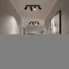 Ceiling Lamp Chandelier TOOLIGHT APP940-4C Black 4-light points GU10 6x40x16,5Cm