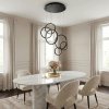 Hanging Ceiling Lamp Toolight App1921-Cp Black Led Black