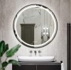 Bathroom LED Mirror REA MMJ 70cm Black