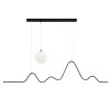 LED PENDANT LAMP TOOLIGHT LHJ033-CP 25 BLACK, BRUHED GOLD