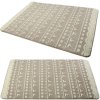PLUSH CARPET CLOVER BERGEN BEIGE 1.20*1.70