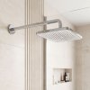 Rea Rectangular Shower Head Js-032 Chrome