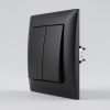 Toolight Double Switch Oste Jnh007-w Black