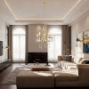 PENDANT CEILING LAMP TOOLIGHT EBT009-5CP GOLD