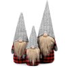 CHRISTMAS GNOME SET TUTUMI YX055 RED GREY