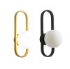 WALL LAMP TOOLIGHT APP1756-1W BRUSH GOLD WHITE