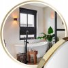 Bathroom LED Mirror REA MMJ 80cm Gold