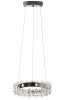 Pendant LED Lamp TOOLIGHT APP1041-CP Cristal + remote control Round 1-light point 44 W 39x39x10-102cm