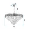 CEILING LAMP CHANDELIER TOOLIGHT G061-CP GOLD
