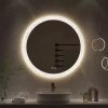 MIRROR REA LED 107 60X60CM TRANSPARENT