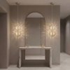 CEILING LAMP CHANDELIER REA G148-2CP GOLD BRUSH GOLD