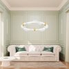 CEILING LAMP CHANDELIER TOOLIGHT LED G010-CP WHITE GOLD