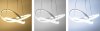 Pendant LED Lamp TOOLIGHT APP392-CP Modern Ring White + remote control 1-light point 40W 44,5x44,5x9cm