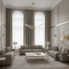 CEILING LAMP CHANDELIER TOOLIGHT APP1776-CP BRUSH GOLD LED
