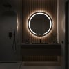 MIRROR REA MODERN 70 LED TRANSPARENT