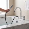 Rea 3-Hole Bathtub Faucet Lungo Chrome 23,5X6,5X27,5Cm