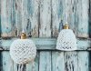 Pendant Lamp TOOLIGHT APP1006-1CP White U 1-light point E27 16,5x16,5x65,5-105,5cm