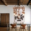 Pendant Lamp TOOLIGHT APP677-5CP Rope 5 5-light points E27 60x60x100cm
